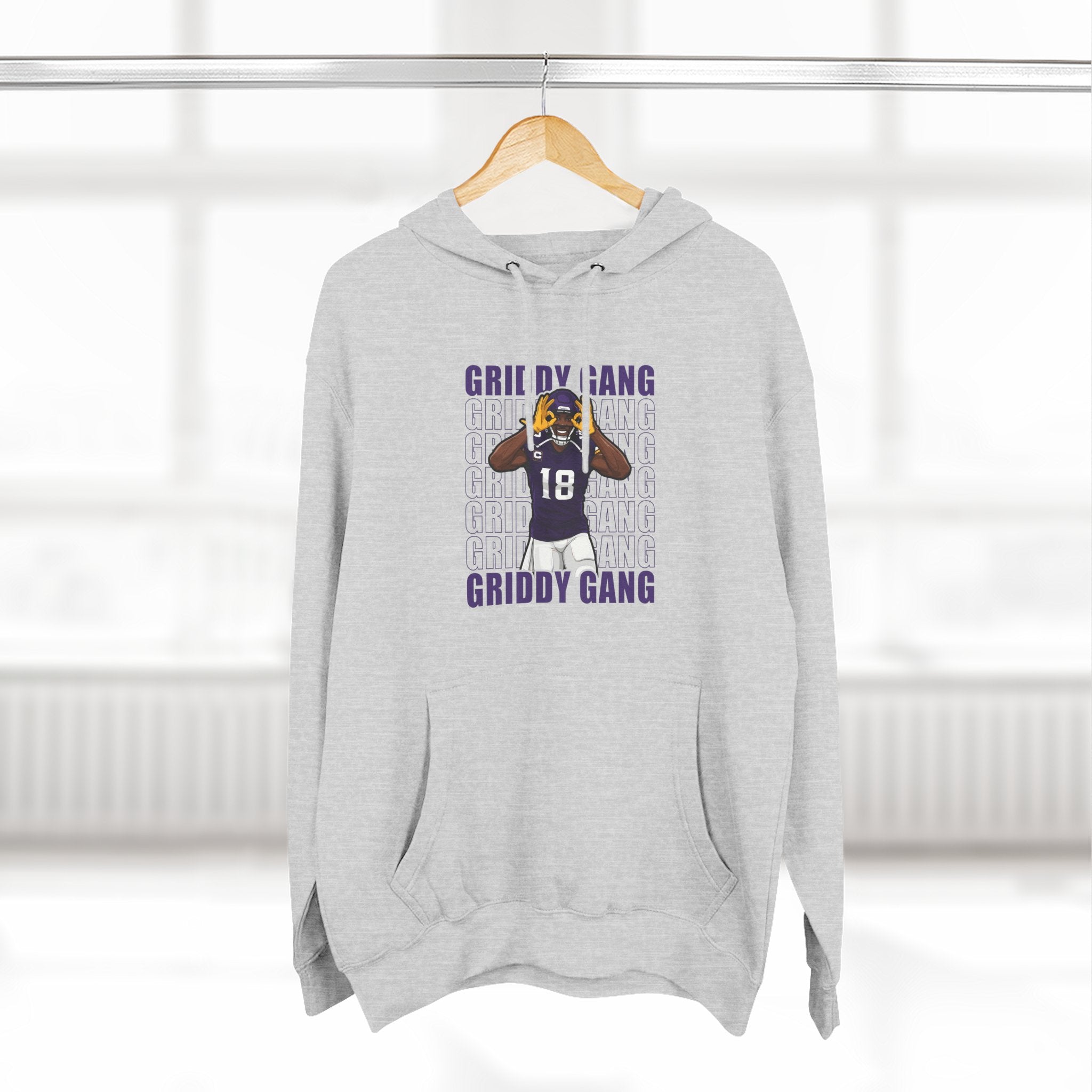 Griddy Gang Jettas Hoodie - Minnesota Football Team