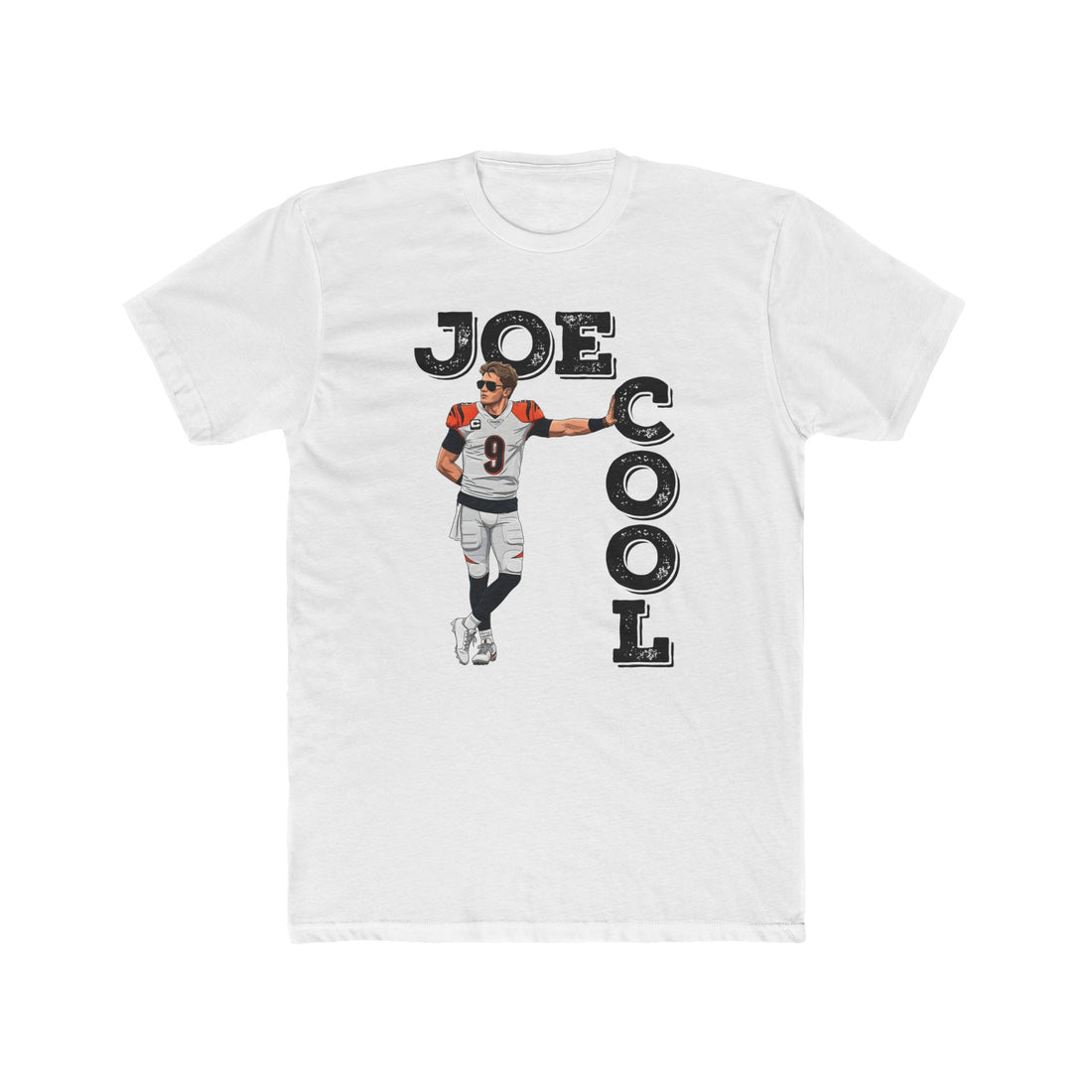 Joe Cool Cincinnati T-Shirt All-Black Font