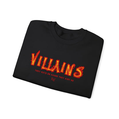 Villains Crewneck – They Hate Us ‘Cause They Ain’t Us (KC Edition)