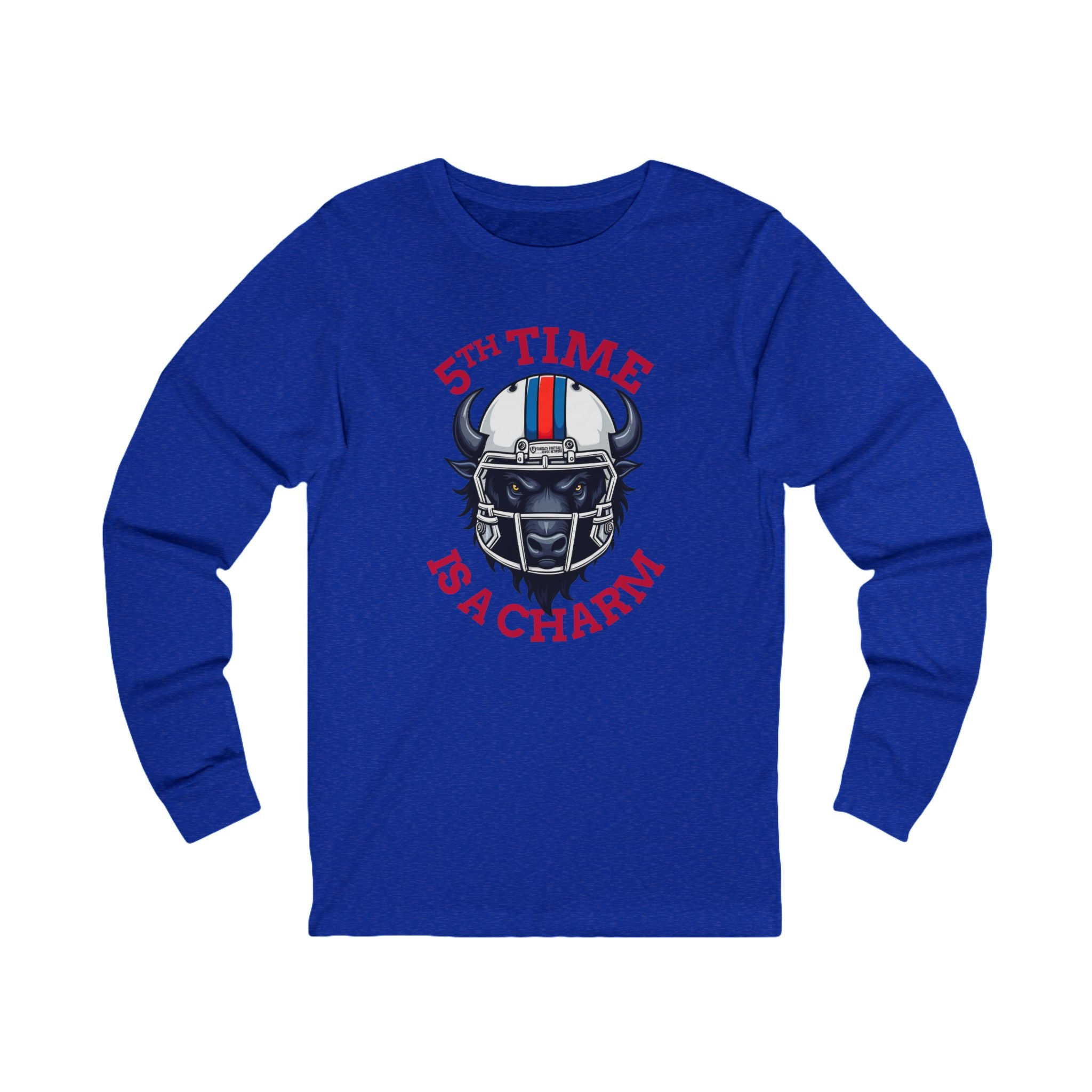 5th Time is a Charm- Buffalo Unisex Jersey Long Sleeve Tee