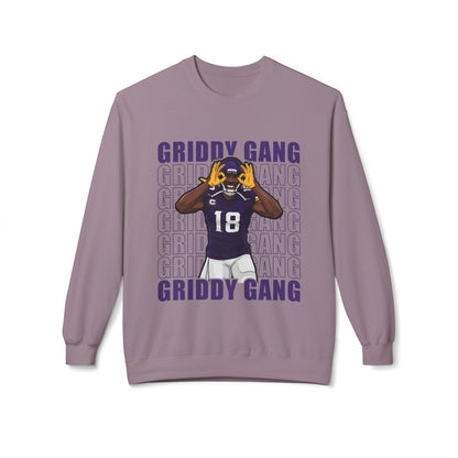 Griddy Gang Football Crewneck Sweatshirt - Jettas