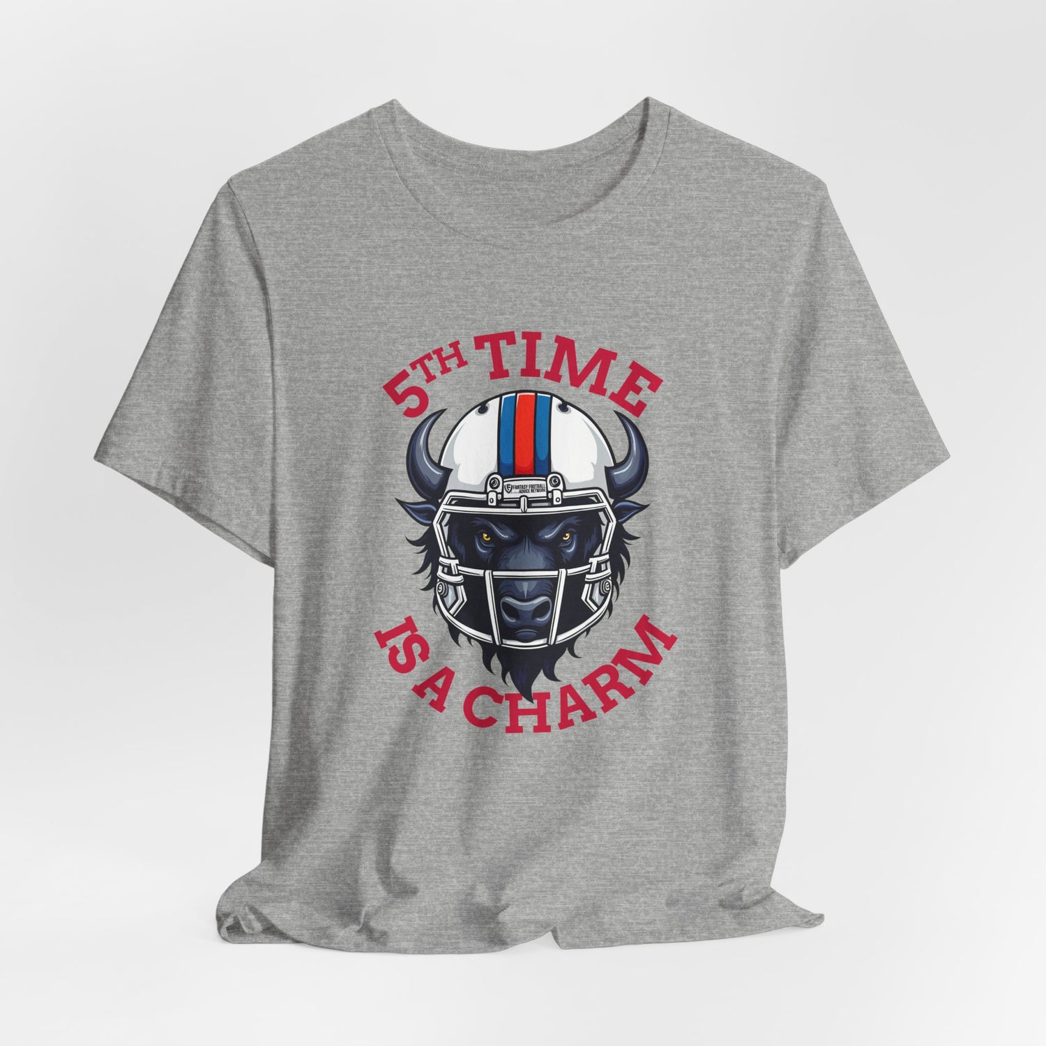 5th Time is a Charm - Buffalo Unisex Jersey Short Sleeve Tee