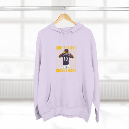 Gridy Gang Football Hoodie – Jettas Fleece Pullover