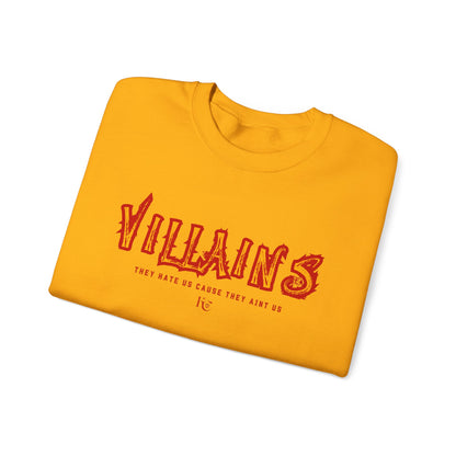 Villains Crewneck – They Hate Us ‘Cause They Ain’t Us (KC Edition)