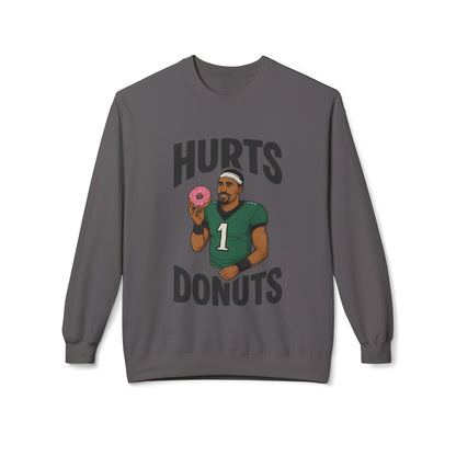 Hurts Donuts Sweatshirt — Philly Football Fan Crewneck