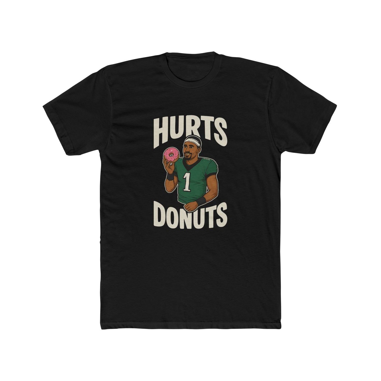 Hurts Donuts Football T-Shirt — Funny Philadelphia Fan Tee