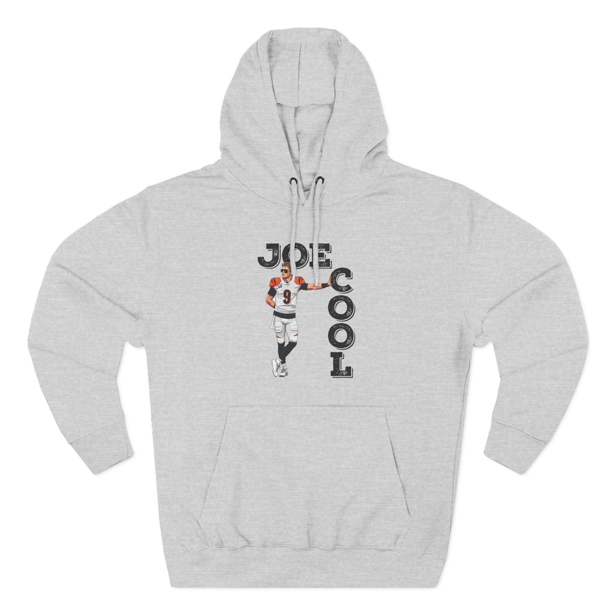 Joe Cool Football Hoodie — All-Black Font