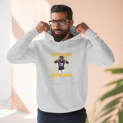 Gridy Gang Football Hoodie – Jettas Fleece Pullover