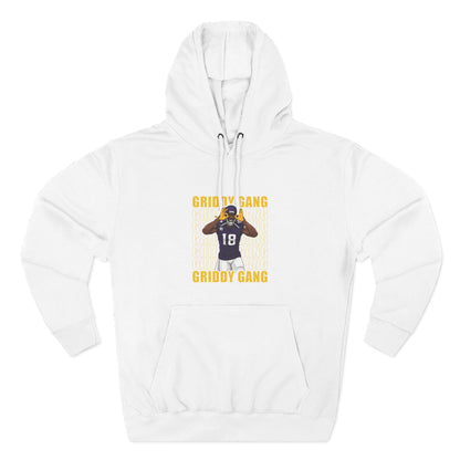 Gridy Gang Football Hoodie – Jettas Fleece Pullover