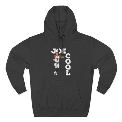 Joe Cool Football Hoodie — All-White Font