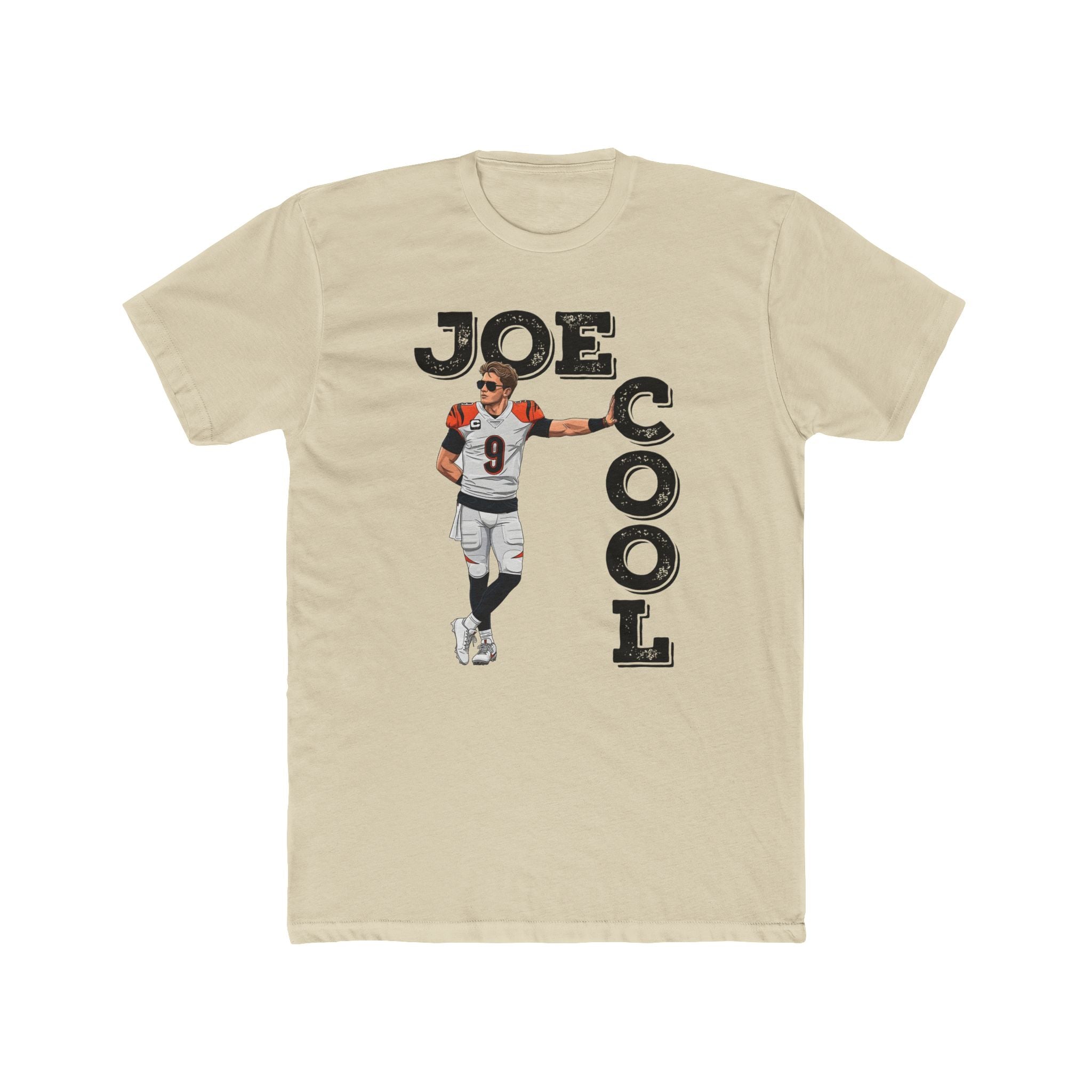 Joe Cool Cincinnati T-Shirt All-Black Font