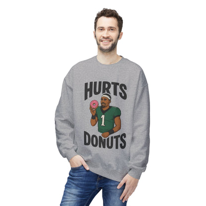 Hurts Donuts Sweatshirt — Philly Football Fan Crewneck