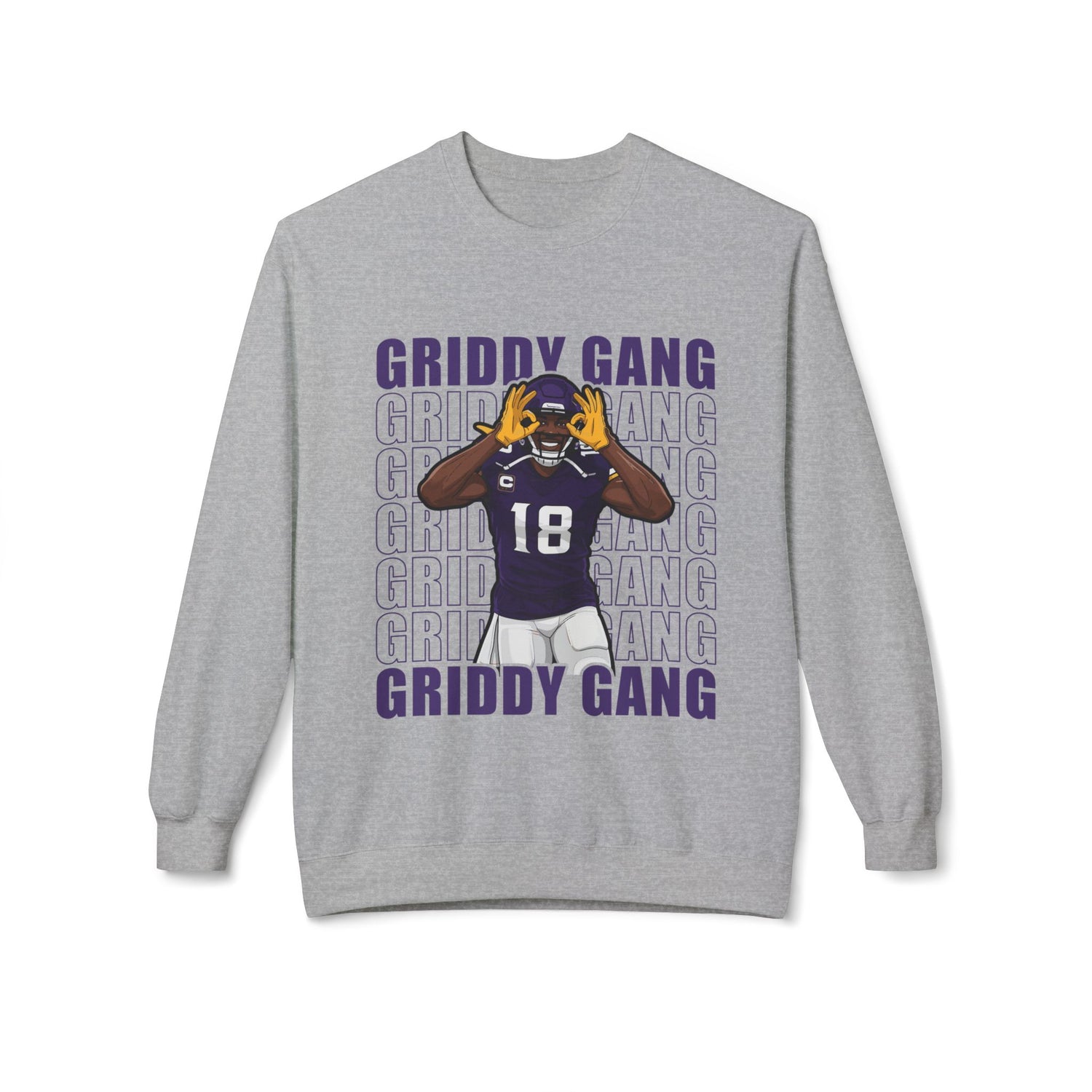 Griddy Gang Football Crewneck Sweatshirt - Jettas