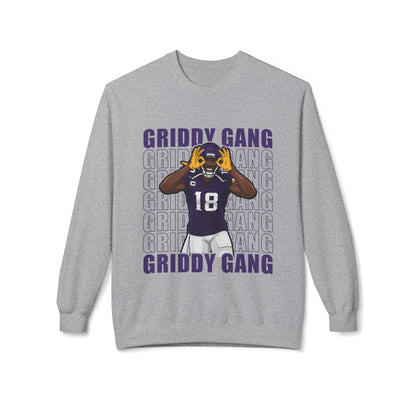 Griddy Gang Football Crewneck Sweatshirt - Jettas