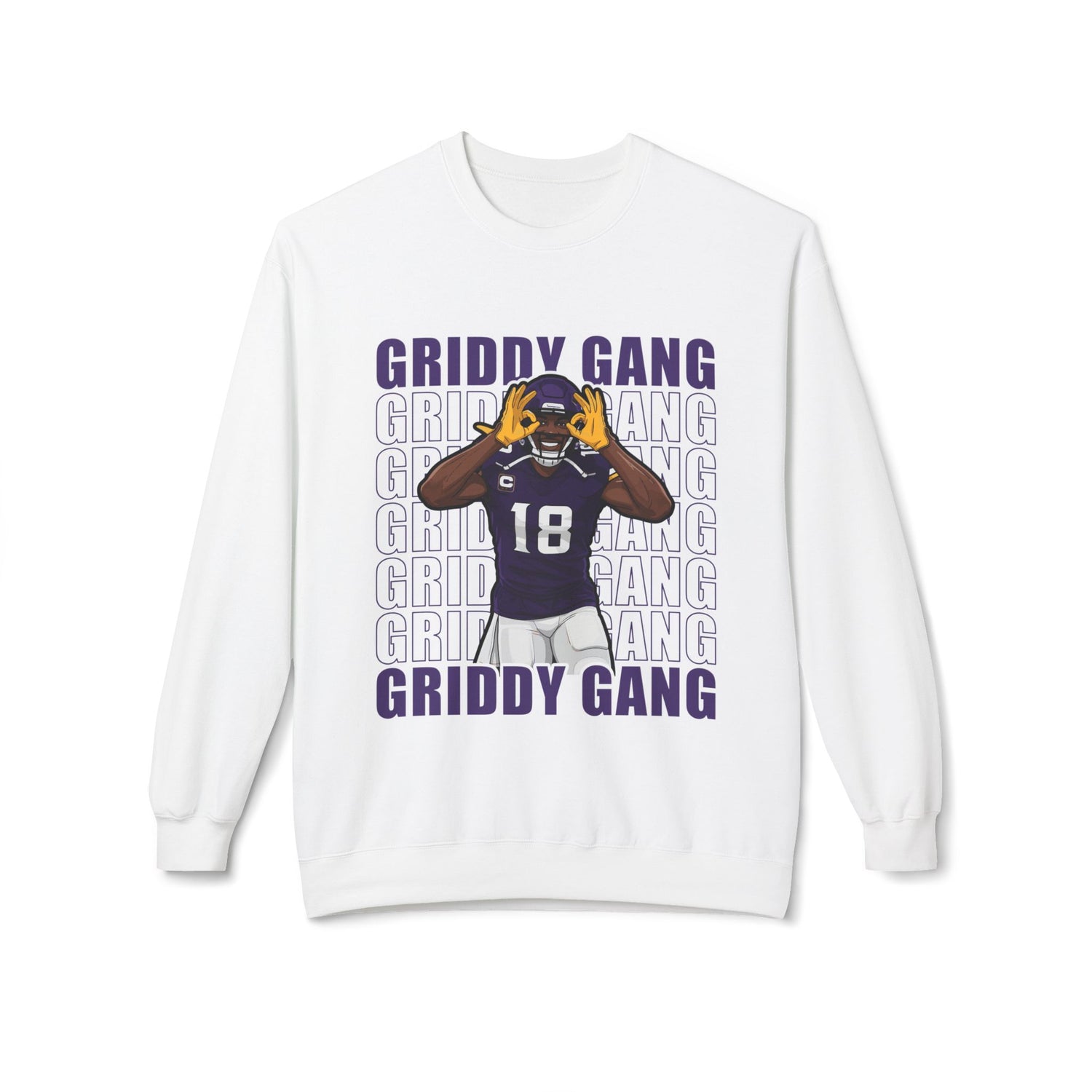 Griddy Gang Football Crewneck Sweatshirt - Jettas
