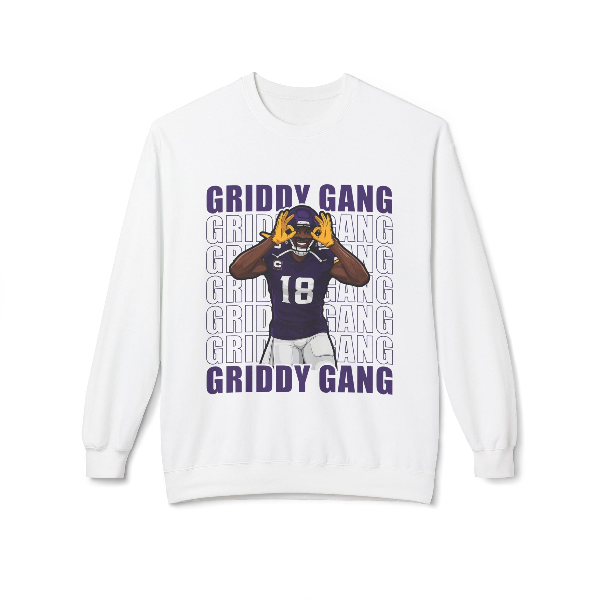 Griddy Gang Football Crewneck Sweatshirt - Jettas