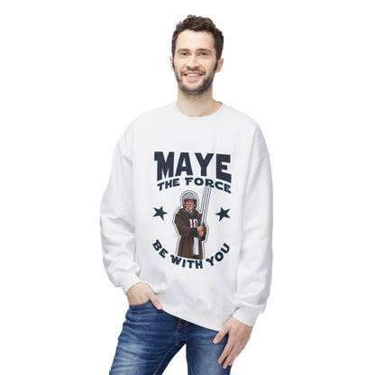 Maye the Force Be With You Jedi Crewneck Sweater