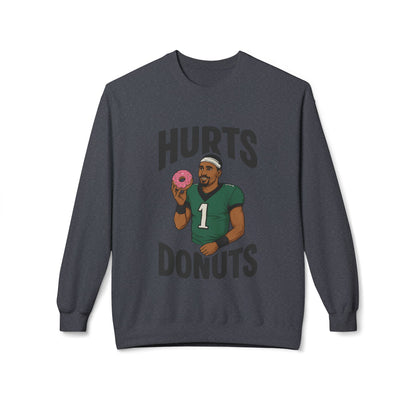 Hurts Donuts Sweatshirt — Philly Football Fan Crewneck
