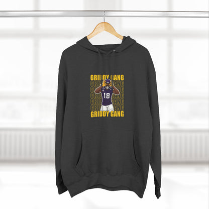 Gridy Gang Football Hoodie – Jettas Fleece Pullover