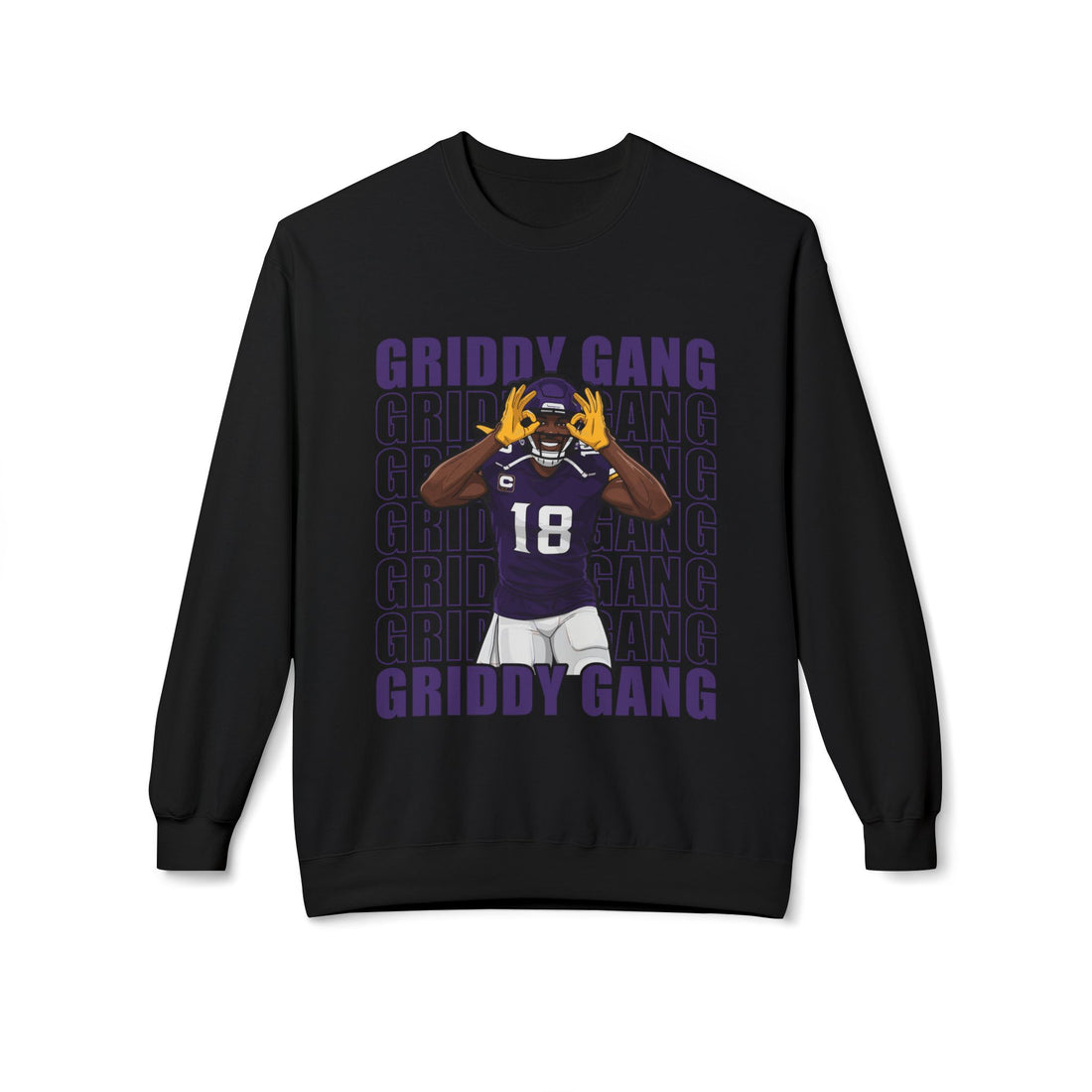 Griddy Gang Football Crewneck Sweatshirt - Jettas