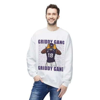Griddy Gang Football Crewneck Sweatshirt - Jettas