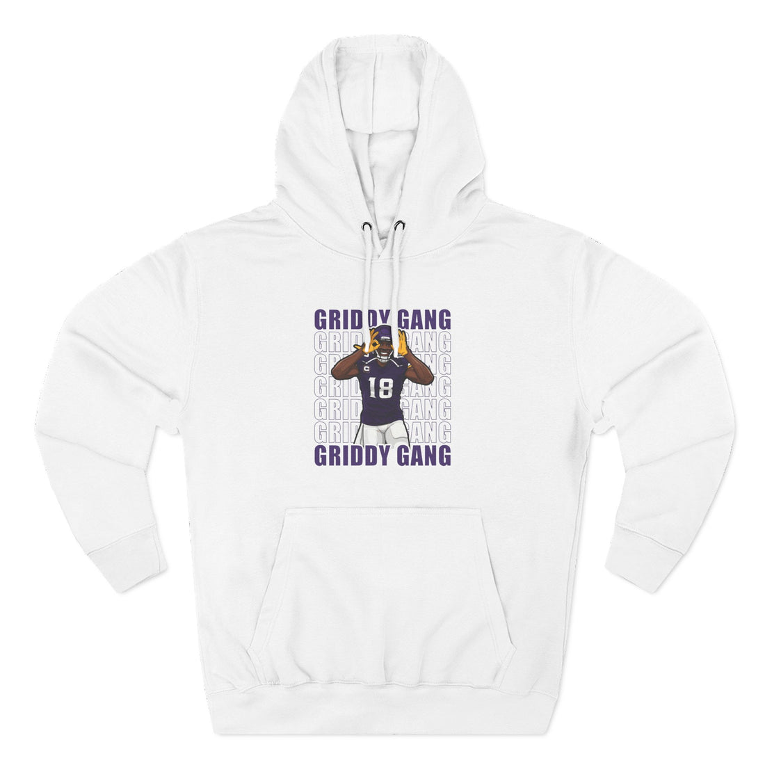 Griddy Gang Jettas Hoodie - Minnesota Football Team