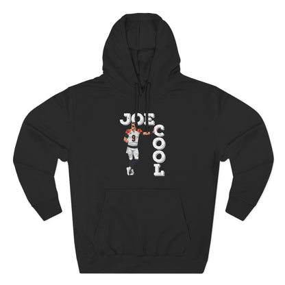 Joe Cool Football Hoodie — All-White Font