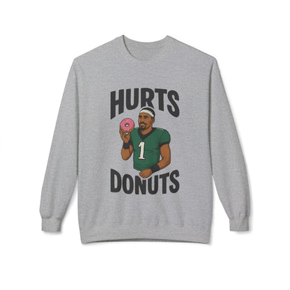 Hurts Donuts Sweatshirt — Philly Football Fan Crewneck