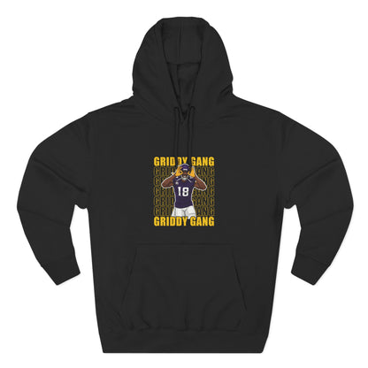 Gridy Gang Football Hoodie – Jettas Fleece Pullover