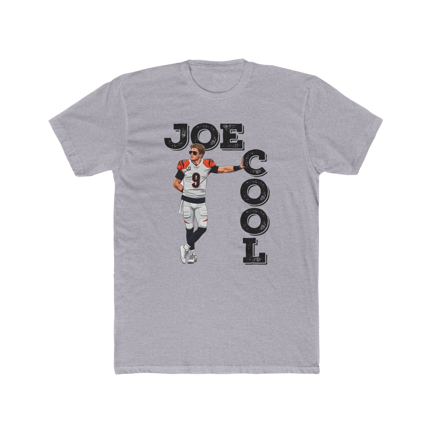 Joe Cool Cincinnati T-Shirt All-Black Font