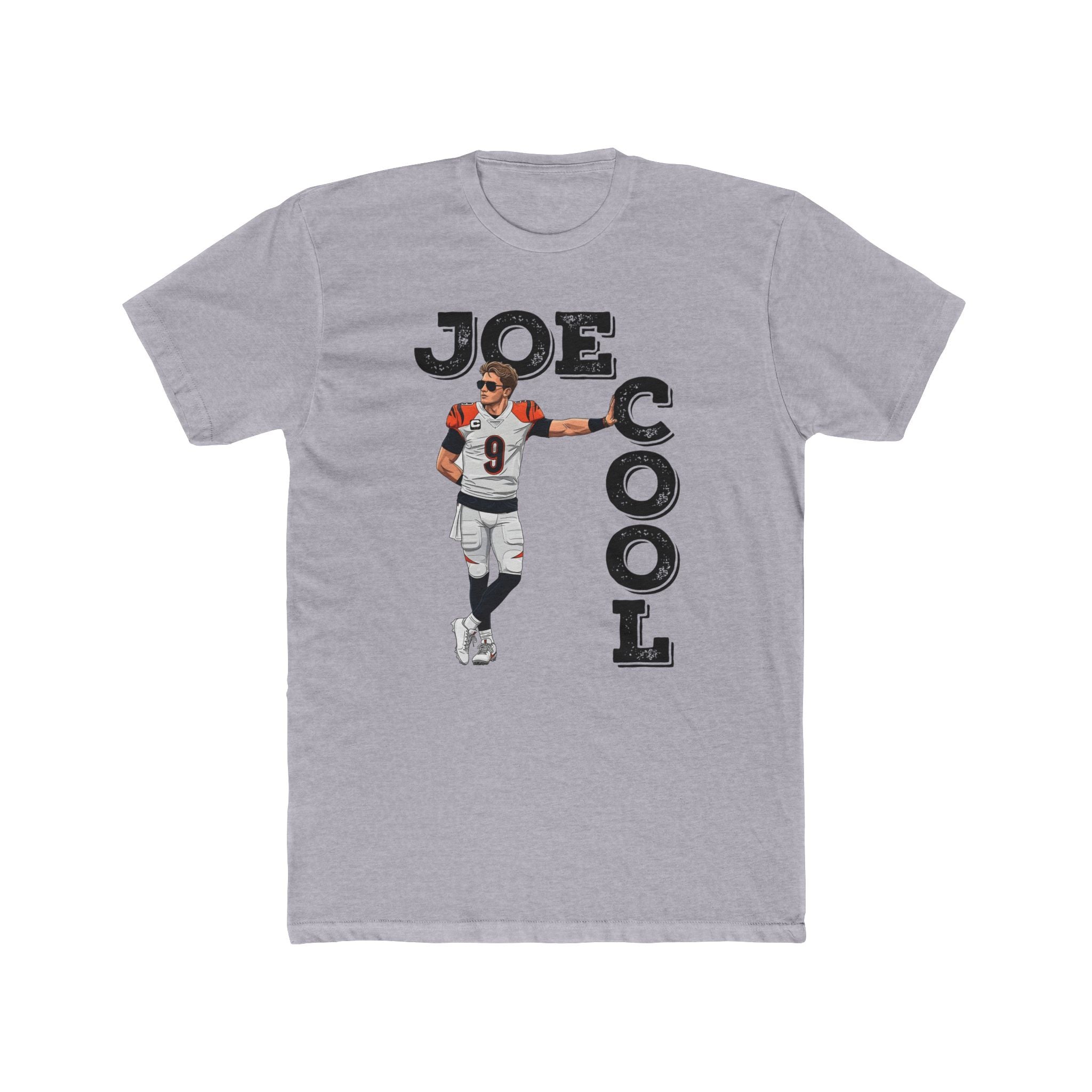 Joe Cool Cincinnati T-Shirt All-Black Font