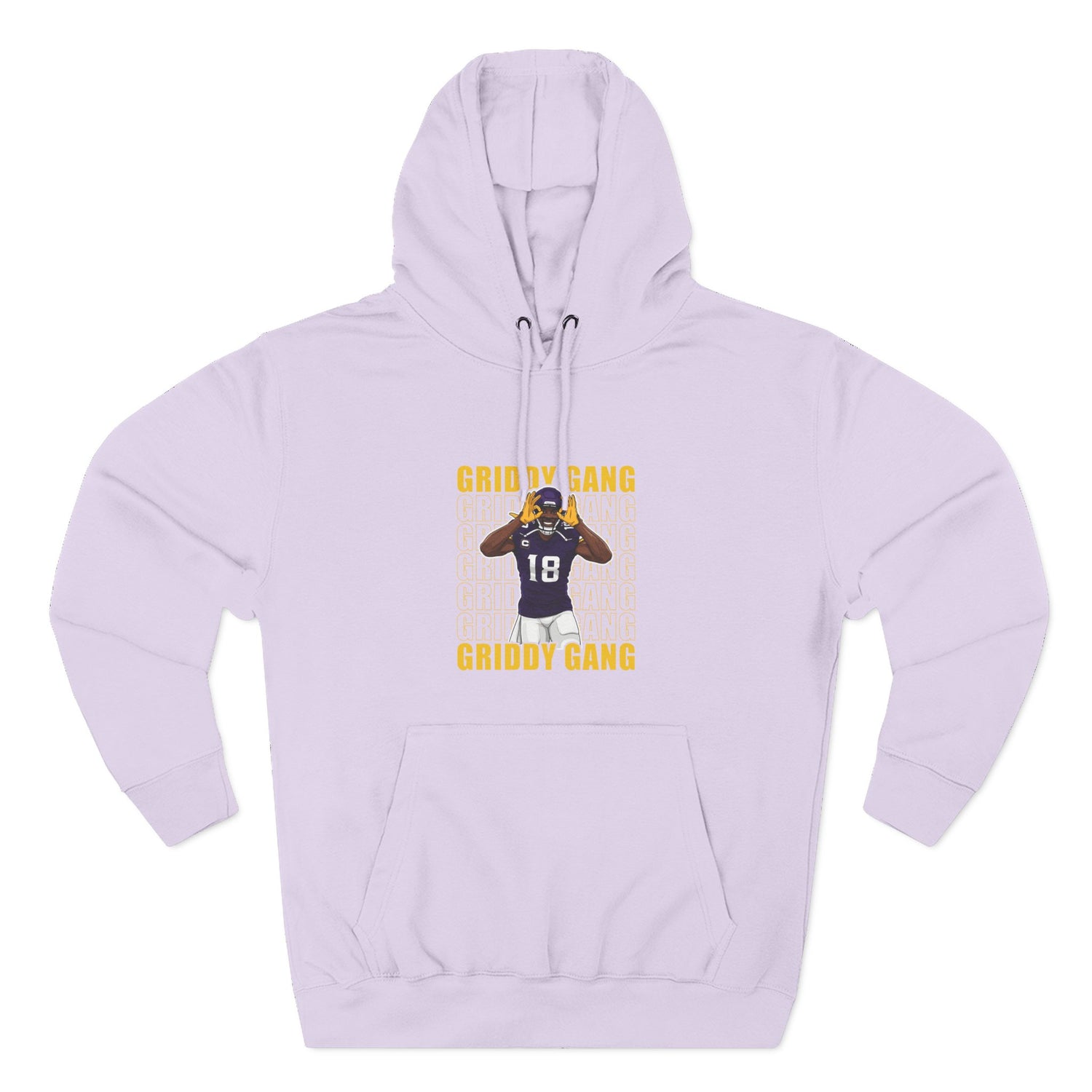 Gridy Gang Football Hoodie – Jettas Fleece Pullover