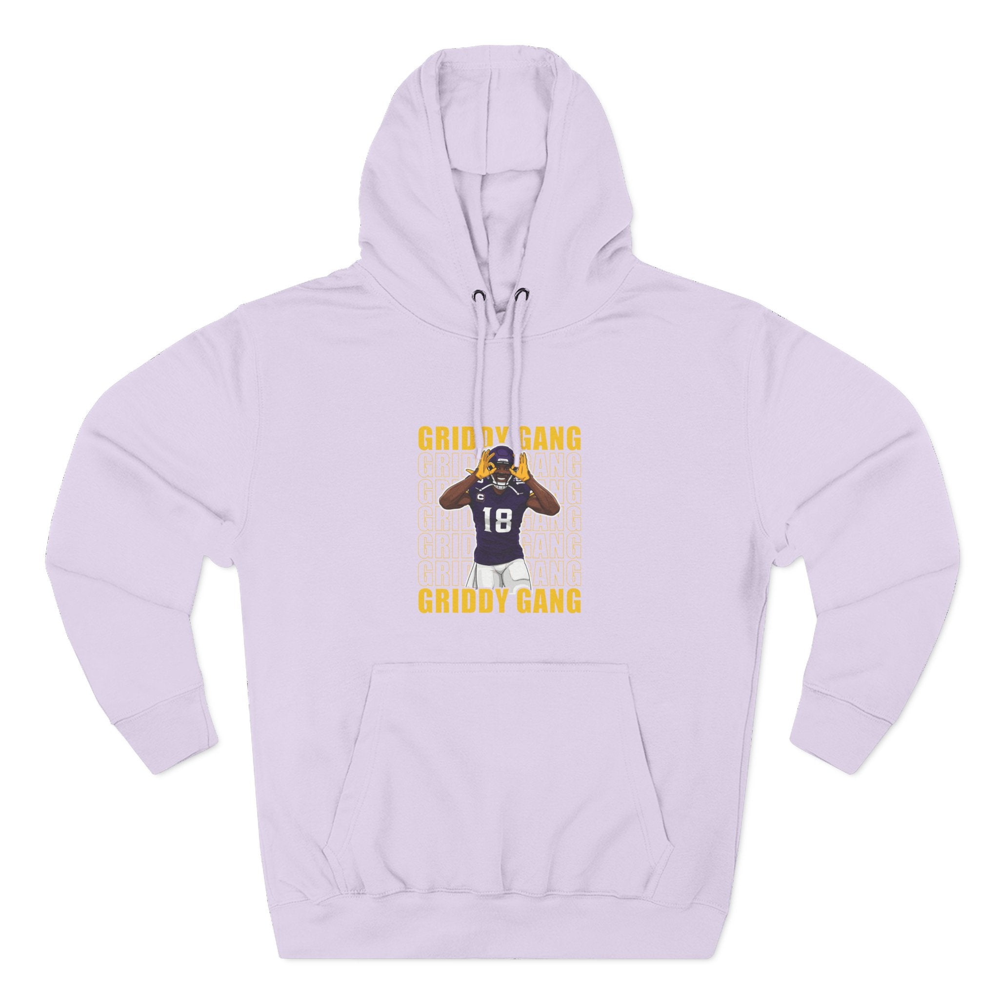 Gridy Gang Football Hoodie – Jettas Fleece Pullover
