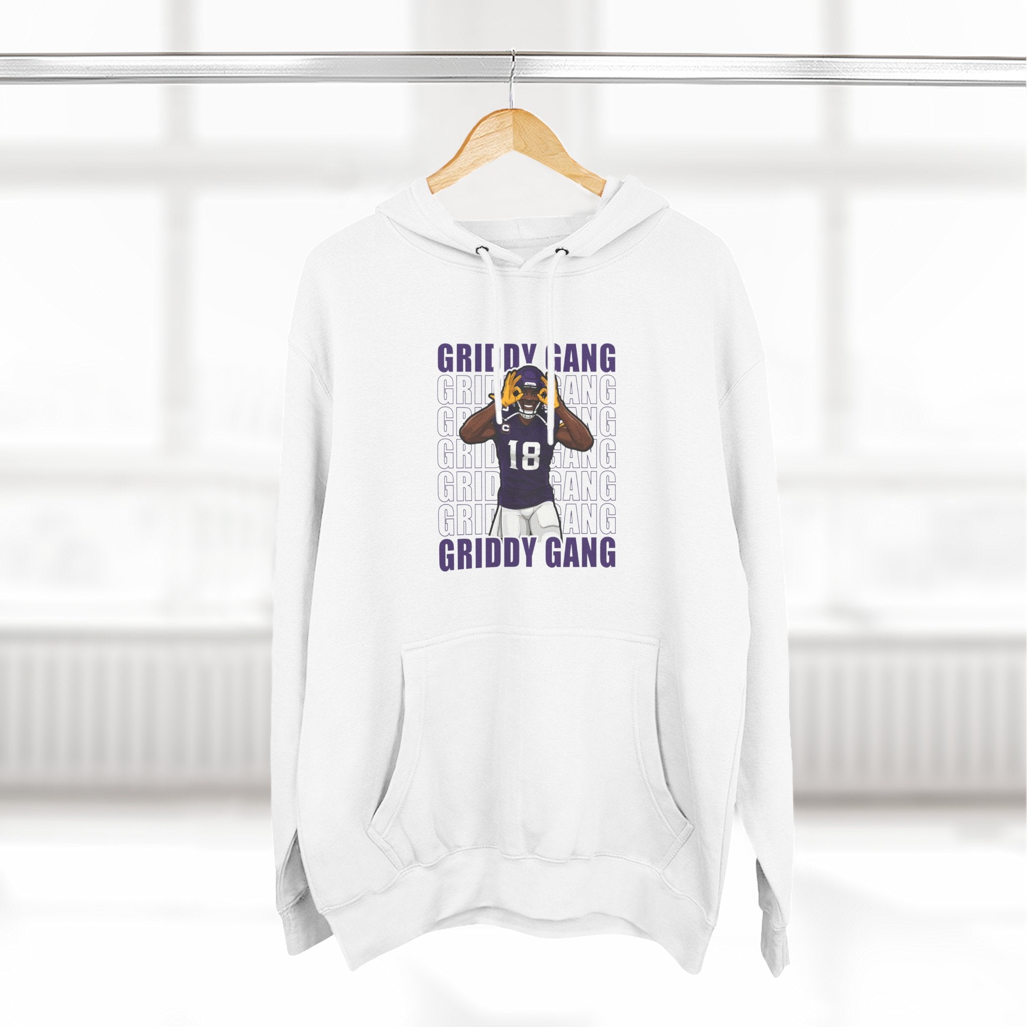 Griddy Gang Jettas Hoodie - Minnesota Football Team