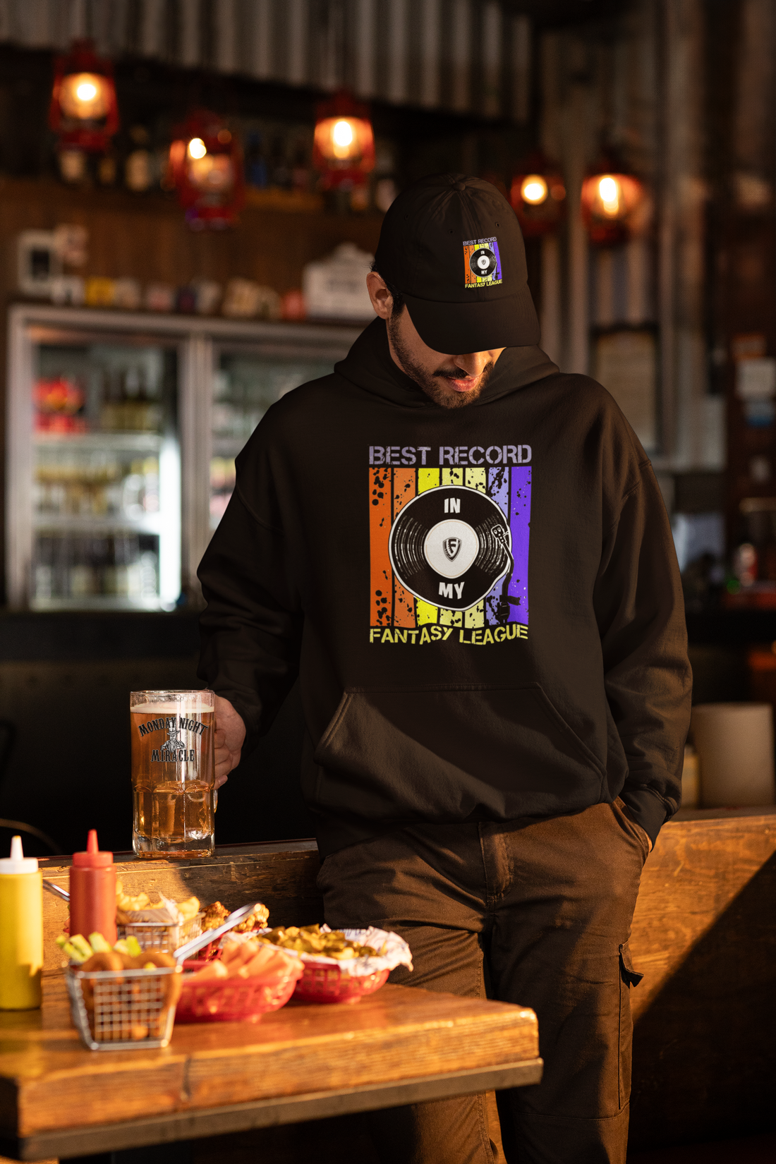 Best Record in my Fantasy League Unisex Heavy Blend™ Hooded Sweatshirt