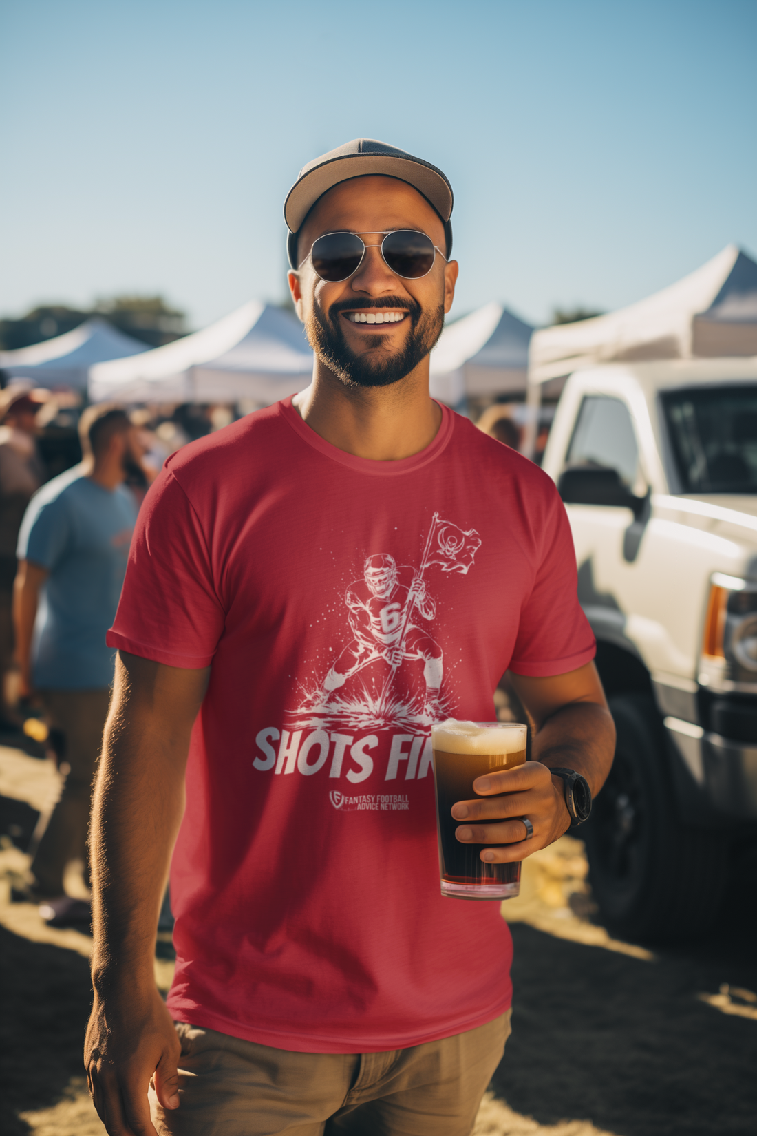 Shots Fired - Mayfield Unisex Jersey Short Sleeve Tee (White)