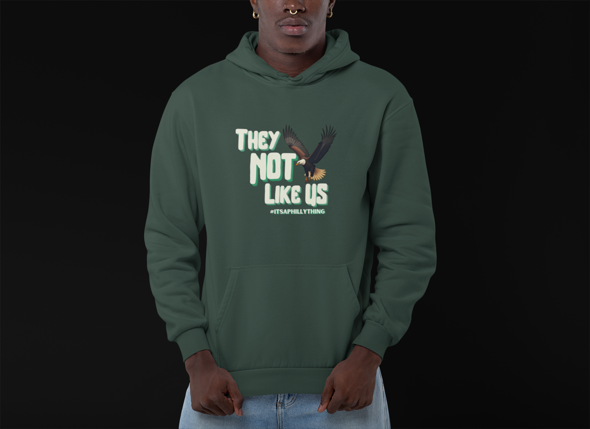 They Not Like Us Philly Unisex Heavy Blend™ Hooded Sweatshirt