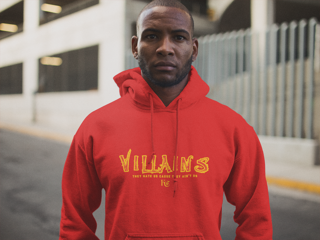 Kansas City Villains Hoodie- They Hate us Cause they Ain&